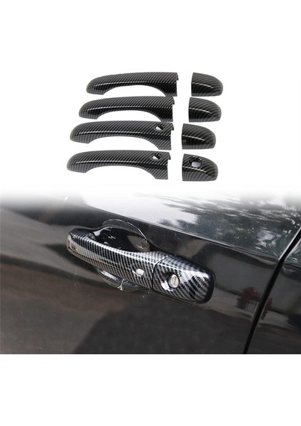 Chrysler 300 300C 2011-2023 Aksesuarları Için Araç Dış Kapı Kolu Kapağı Döşemesi - Abs Karbon Fiber (Yurt Dışından) fiyatları