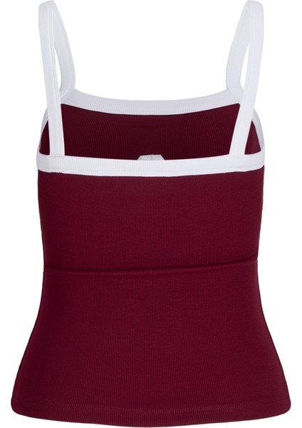 Streç Kalip Nakis Islemeli Kare Yaka Bluz - Fifi fiyatları