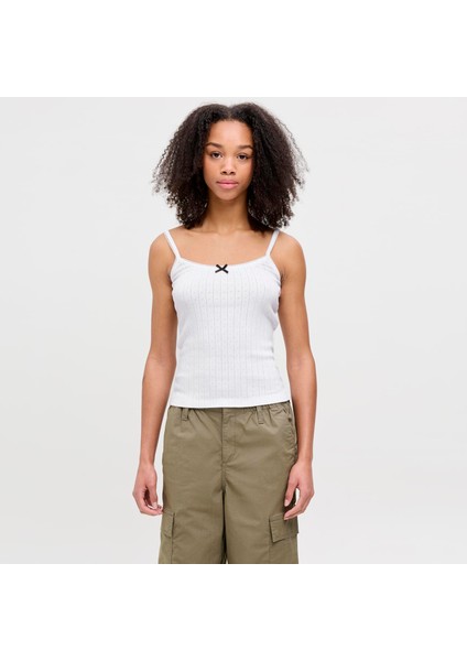 Kadin Streç Kalip Kare Yaka Üst - Lelu fiyatları