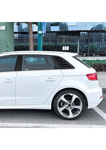 Araba Arka Üçgen Pencere Panjurları Panjurlar Perdeler Kapak Trimi Audi A3 S3 8V Hatchback 2014-2020 Parlak Siyah (Yurt Dışından) indirimleri