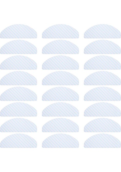 Deebot T8/t8+/t8 Aıvı/n8/n8 Pro/n8 Pro+/t9/t9+/x1 PLUS/T10 Plus Yedek Pedler Için 24 Adet Tek Kullanımlık Paspas Bezi (Yurt Dışından)