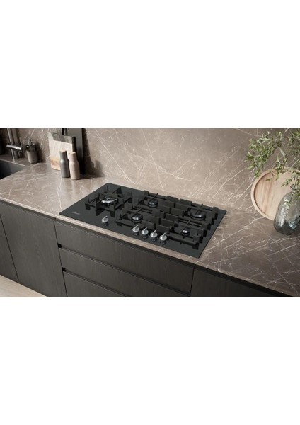 SİEMENS ER9A6SH40 IQ700 Gas hob 90 cm Tempered glass fırsatları