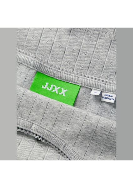 Kadin Streç Kalip Kare Yaka Üst - Lelu