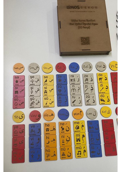 Renkli ve Detaylı Elif Ba Arapça Hareke Dini Eğitici Oyun modelleri