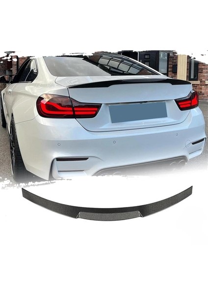 Bmw F32 2014-2019 4.seri Parlak Siyah M4 Spoiler Spoyler