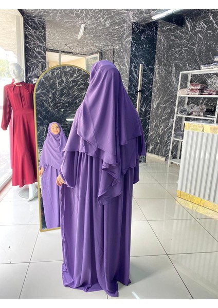 Açelya Takım Ferace Sufle Peçe 3 Parça modelleri