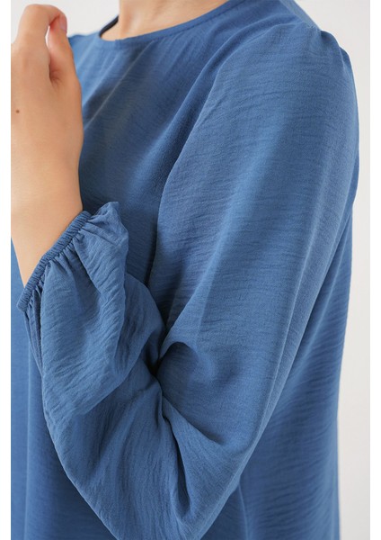 Kadın BDART Düzenli Yaka ve Uzun Kol İki Parça Koordinat Seti Gök Mavisi indirimleri