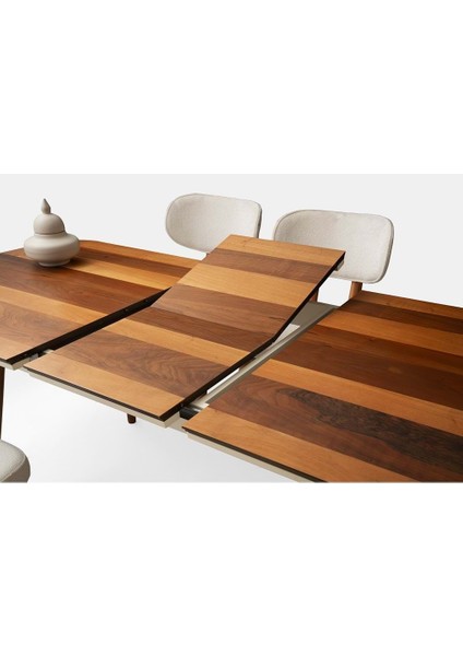 Mobilgen 4 Adet Masal Sandalye 170+35 Açılabilir Çınar Masa Takımı modelleri