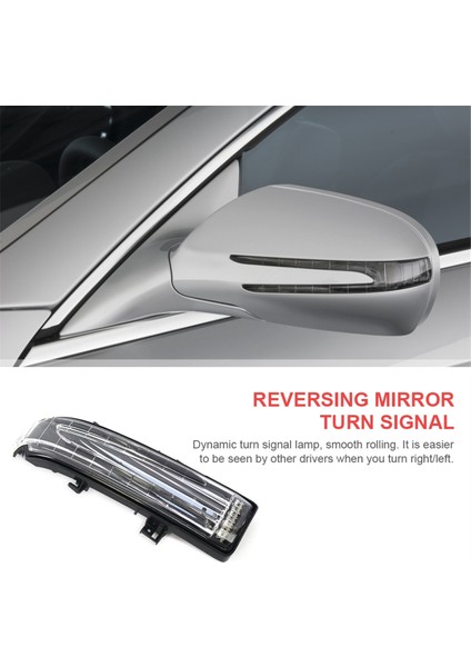 Dinamik Dönüş Sinyal Lambası Işık Dikizli Ayna Gösterge Işığı Mercedes Benz E-Coupe W207/C207 Cls Clc Sl Slk Sınıfı (Yurt Dışından) modelleri