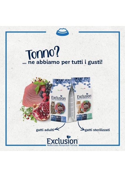 Mediterraneo Monoprotein Düşük Tahıllı Ton Balıklı ve Narlı Kısırlaştırılmış Kedi Maması 12 kg fırsatları