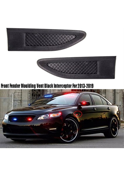 Ford Taurus 2013-2019 Ön Çamurluk Havalandırma Mesh Uyarı Çamurluk Kalıp Havalandırma Sağ DG1Z-16178-C (Yurt Dışından)