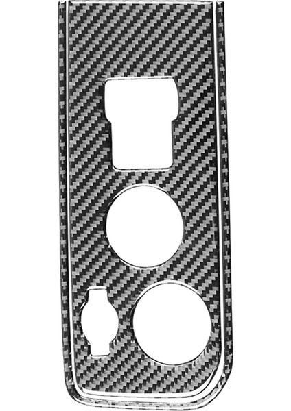 Chevy Silverado Gmc Sirrra 1500 14-2018 Için Karbon Fiber Sol Direksiyon Far 4WD Mod Anahtarı Paneli Döşeme Iç Aksesuarları, A (Yurt Dışından) indirimleri