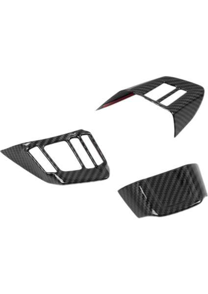 Subaru Wrx Tsi 2014-2021 Için Direksiyon Simidi Kaplamaları Direksiyon Simidi Pul Kaplama Çerçeve Aksesuarları (Yurt Dışından)