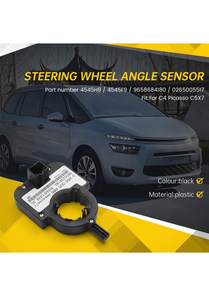Citroen C4 Picasso C5X7 Için Direksiyon Simidi Açı Sensörü Volan Açısı Kondansatörü 4545E3 9650236180 4545H8 4545F9 (Yurt Dışından) fırsatları