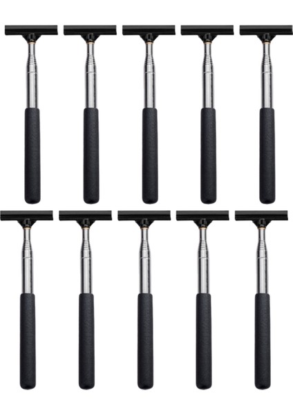 10 Adet Araba Dikiz Aynası Silecek Temizleme Aleti Oto Cam Sis Temizleyici Saplı Teleskopik Araba Camı Temizleme Fırçası (Yurt Dışından)