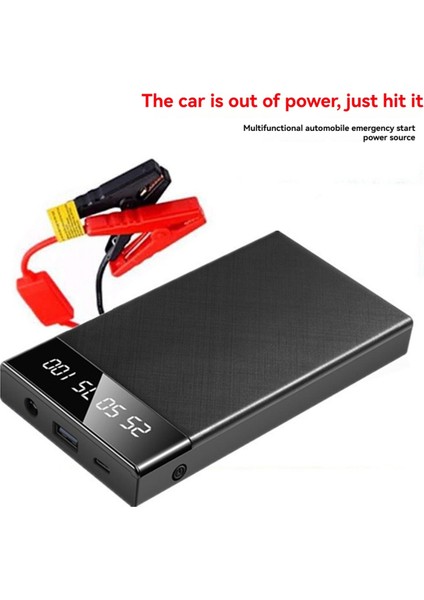 6000MAH 12V Evrensel Araba Atlama Marşı Gücü 200A Taşınabilir Acil Marş Gücü Araba Acil Taşınabilir Güç Kaynağı, B (Yurt Dışından)