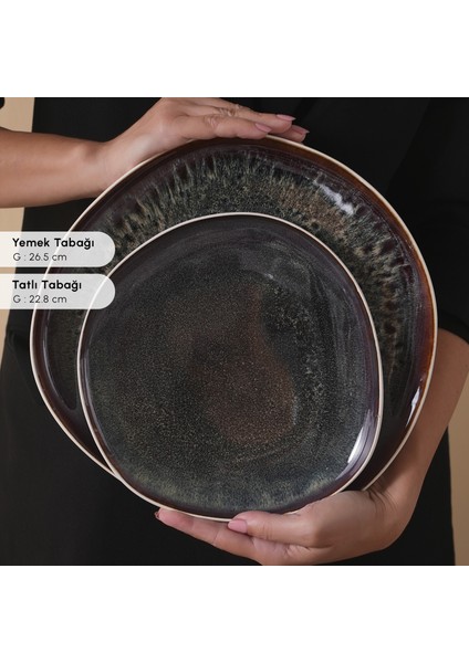 Earth Collection Galactic 55 Parça 12 Kişilik Yemek Takımı Beyaz indirimleri