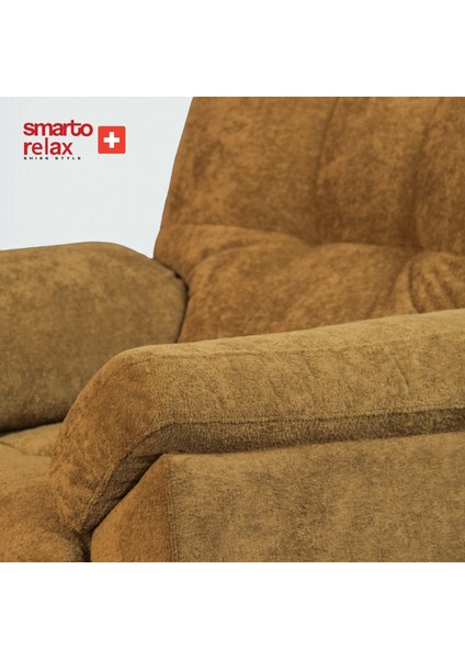 TV Koltuğu Berjer – Bodrum Serisi, Manuel Mekanizmali Modern Baba Koltuğu, Ergonomik Sırt Destekli Tasarım, Kadife Polyester Kumaş, Dekoratif Tekli Koltuk (Salon/Oturma Odası) fırsatları