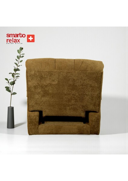 TV Koltuğu Berjer – Bodrum Serisi, Manuel Mekanizmali Modern Baba Koltuğu, Ergonomik Sırt Destekli Tasarım, Kadife Polyester Kumaş, Dekoratif Tekli Koltuk (Salon/Oturma Odası) indirimleri