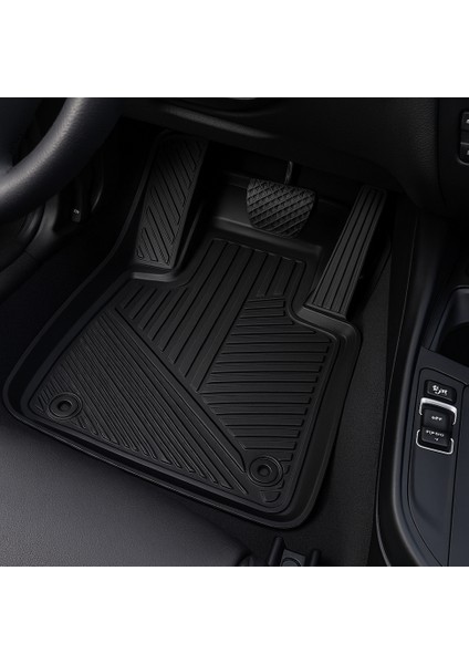 Bmw 1 Serisi F20/F21 2011–2018 Uyumlu 3D Kauçuk Oto Paspas – Premium Seri modelleri