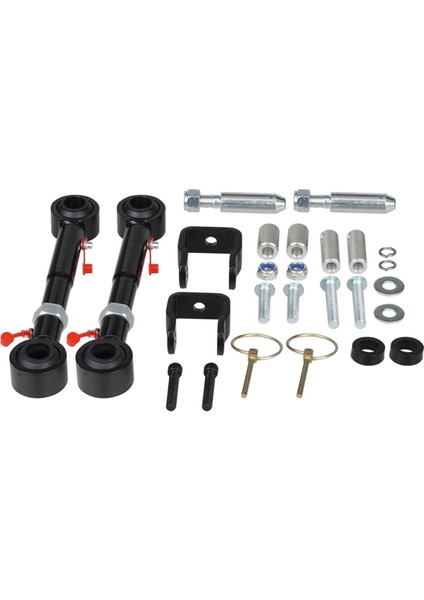 Jeep Wrangler Jk 1998-2006 Için Araç Modifikasyonu Ayarlanabilir Ön Salıncak Bağlantı Kiti (Yurt Dışından) indirimleri