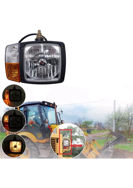 Evrensel LED Dönüş Sinyali Gösterge Çalışma Lambası Farları, Traktör Römork Ekskavatör Kamyon Sol Tarafı Için (Yurt Dışından) fiyatları