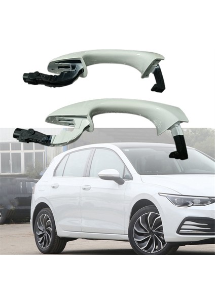 Golf Için 2 Adet Ön Sol ve Sağ Dış Kapı Kolu Kessy 5G0837205Q 5G0837206Q (Yurt Dışından) modelleri