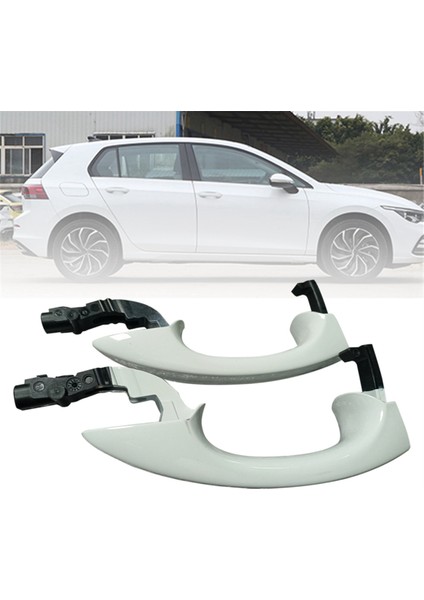 Golf Için 2 Adet Ön Sol ve Sağ Dış Kapı Kolu Kessy 5G0837205Q 5G0837206Q (Yurt Dışından) indirimleri