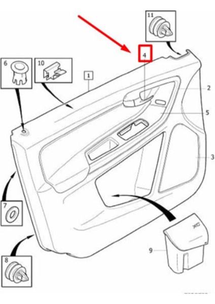 Volvo XC60 2009, 2010, 2011, 2012, 2013 Araç Iç Kapı Kolu Için Sağ Ön Kapı Kolu Bej Krom Çekme Kolu 39856985 (Yurt Dışından) modelleri