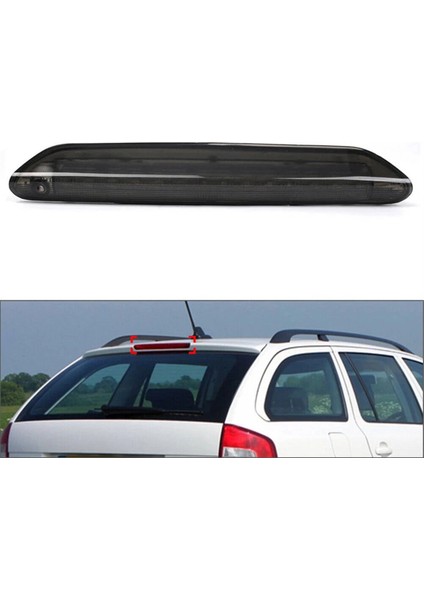 Skoda Octavia Mk2 Estate 2004-2013 Için Yüksek Montajlı Fren Lambası Üçüncü Arka Fren Uyarı Lambası 1Z9945097C Yeni Yüksek Kalite (Yurt Dışından) modelleri