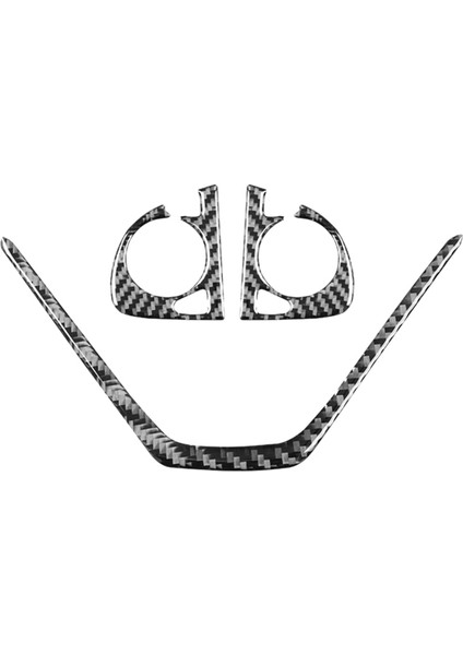 Honda Crv Cr-V 2012-2016 Karbon Fiber Araba Direksiyon Simidi Düğmesi Kapağı Trim Sticker Aksesuarları (Yurt Dışından)