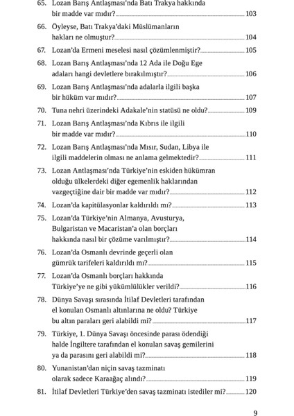 99 Soruda Lozan - Mustafa Budak