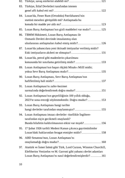 99 Soruda Lozan - Mustafa Budak