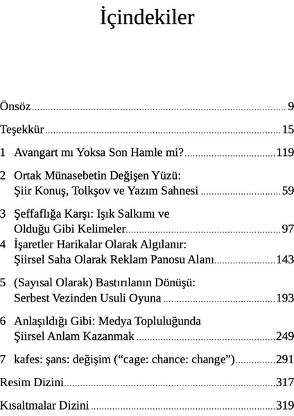 Radikal Zanaat - Marjorie Perloff modelleri