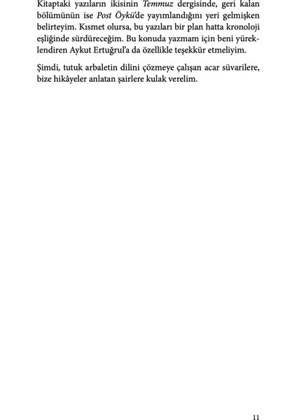 Acar Süvari Tutuk Arbalet - Ali Emre