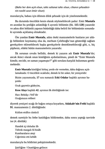 Her Yanı ve Her Şeyiyle 18. Yüzyıl İstanbul’u - Emir Mustafa