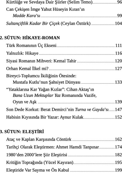 Türk Edebiyatının Üç Sütunu - Hakan Arslanbenzer fırsatları