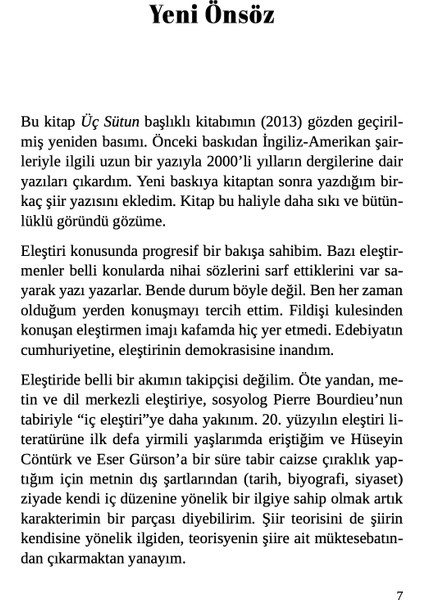 Türk Edebiyatının Üç Sütunu - Hakan Arslanbenzer indirimleri