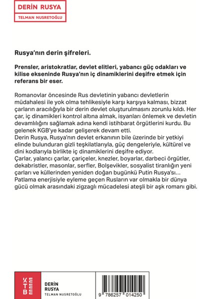 Derin Rusya - Telman Nusretoğlu fiyatları