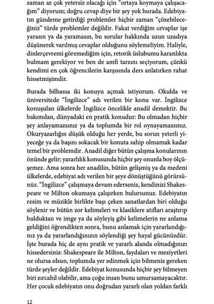 Hayal Gücünü Eğitmek - Northrop Frye