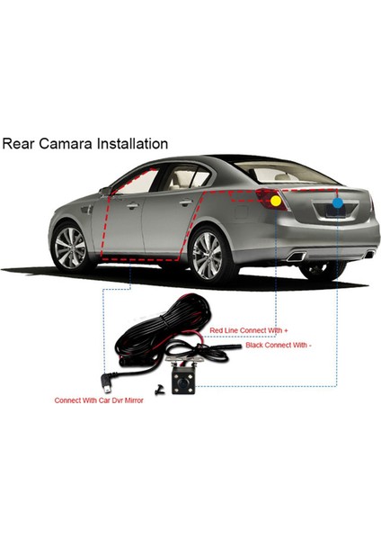 Evrensel 5pın Araba Dikiz Kamerası Park Kamerası Geri Vites Kamerası Su Geçirmez Araba 5 Pin Geri Vites Monitörü Yüksek Kalite (Yurt Dışından) fiyatları