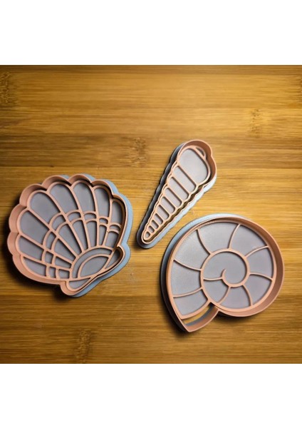 3 Lü 6 Parça Seramik & Polimer Kil & Kurabiye Kalıbı modelleri