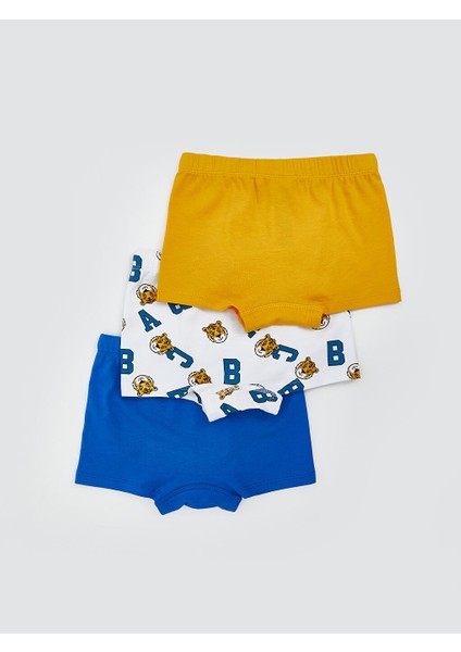 Yeni Sezon Baskili Penye Erkek Cocuk Boxer 3'lu - W51758Z1 fiyatları