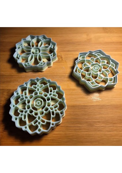 3 Lü Seramik & Polimer Kil & Kurabiye Kalıbı fiyatları