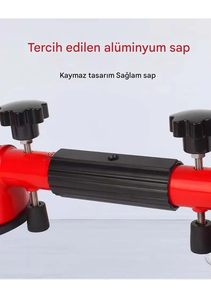 Çift Kollu Çektirmeli Vantuz Cam Fayans Granit Birleştirme Ayarlama Hizalama Düzeltme Aparatı Yatay fırsatları