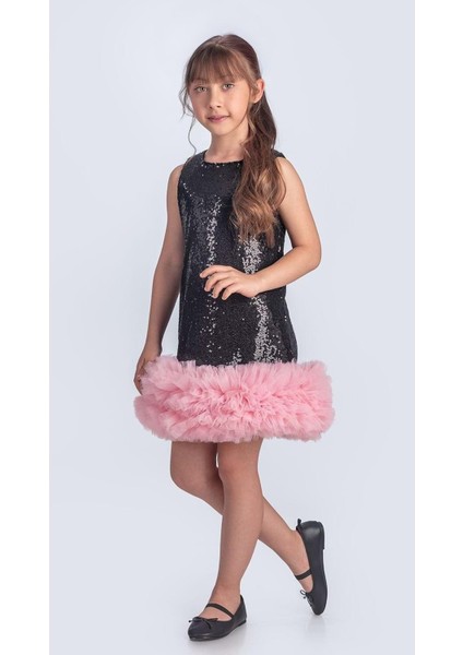 Pul Payet Ifestos Taçlı Tütü Çocuk Özel Gün Abiye M00743 fiyatları