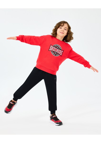 B Essentials Sweatpant Büyük Erkek Çocuk Siyah Eşofman Altı SK2520025-1602 fırsatları