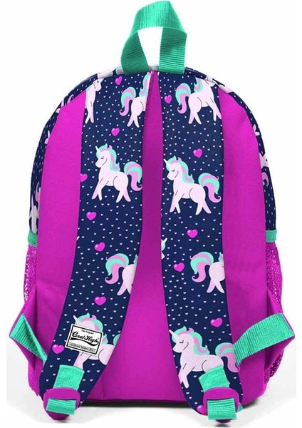 Unicorn Anaokul Çantası Çift Bölmeli 24 x 12 x 34 cm Çocuklar İçin Mor modelleri