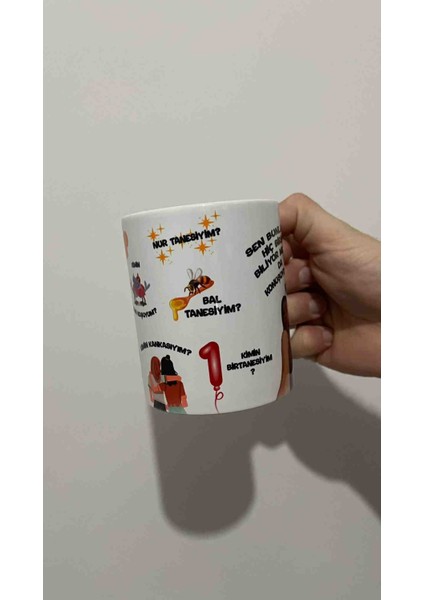 En Yakın Arkadaş Hediye Kupa Bardak-Özel Tasarım(Açıklamayı Okuyun) modelleri