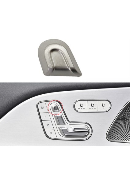 Mercedes Benz Gls Gle W167 2020-2024 Araç Sol Koltuk Baş Dayama Anahtarı Düğmesi Kapağı Döşeme Çerçevesi Araç Iç Aksesuarları (Yurt Dışından) indirimleri